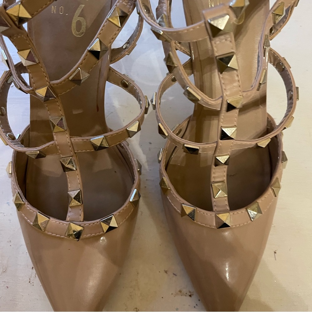 Beige Mix No.6 Heels